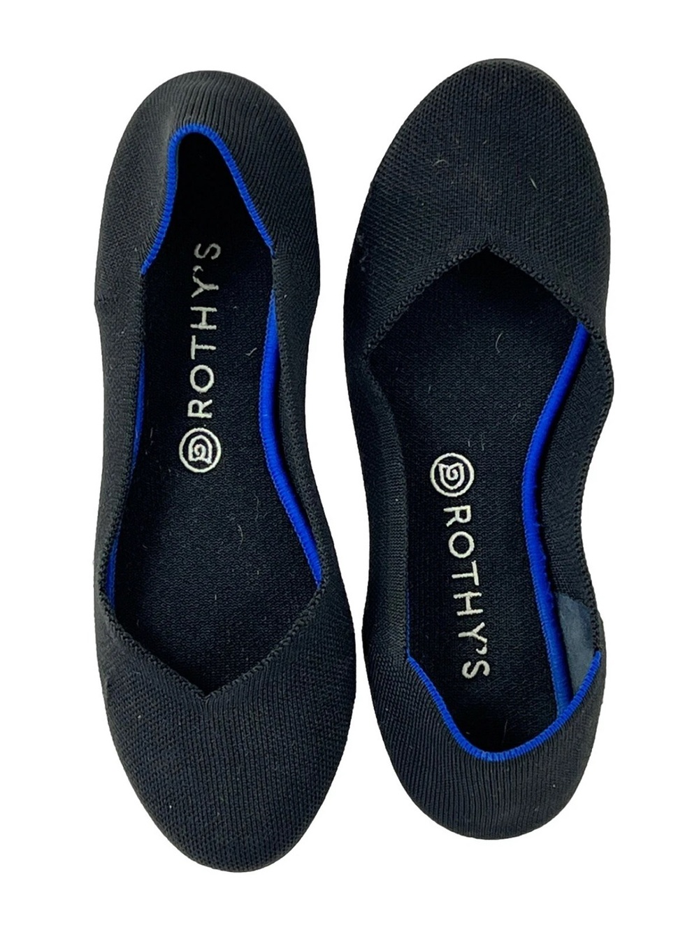 Rothy's The Point Black Slip On Flat Shoes Women's Size US 8.5